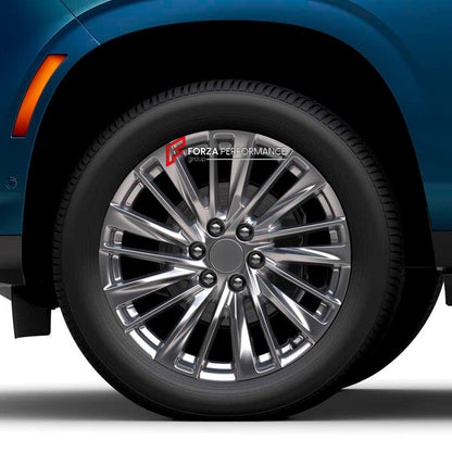 22 INCH FORGED WHEELS RIMS for CADILLAC ESCALADE V FACELIFT 2025+ custom fit OEM ESCALADE 2025