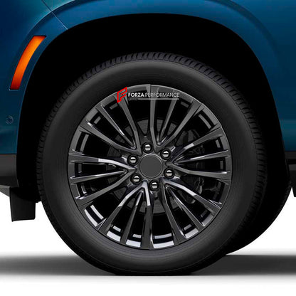 22 INCH FORGED WHEELS RIMS for CADILLAC ESCALADE V FACELIFT 2025+ custom fit OEM ESCALADE 2025
