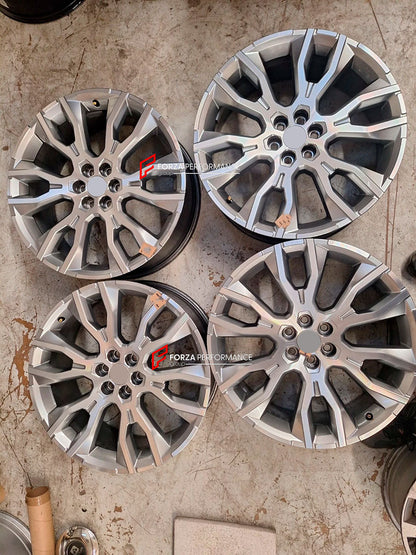 22 INCH FORGED WHEELS RIMS for GMC ACADIA DENALI ULTIMATE 2024 - 2026 custom fit 2026 GMC ACADIA DENALI ULTIMATE OEM WHEELS