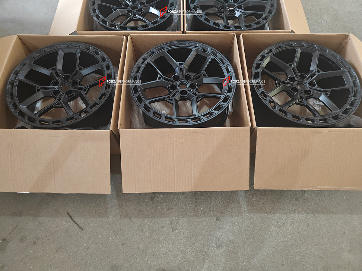 22 INCH FORGED WHEELS RIMS for LAND ROVER DEFENDER L663 2025 custom fit Urban Automotive x Vossen UV X WHEELS