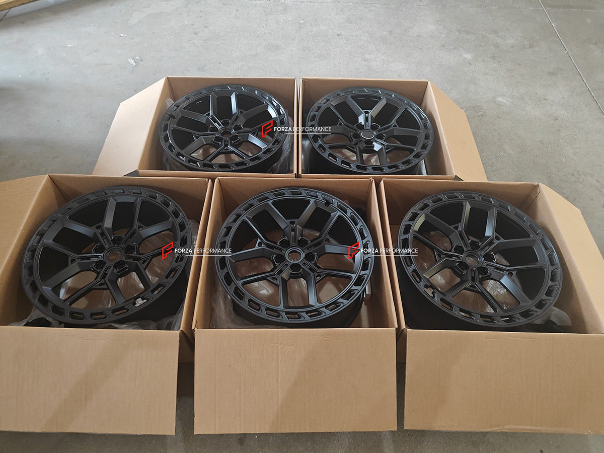 22 INCH FORGED WHEELS RIMS for LAND ROVER DEFENDER L663 2025 custom fit Urban Automotive x Vossen UV X WHEELS