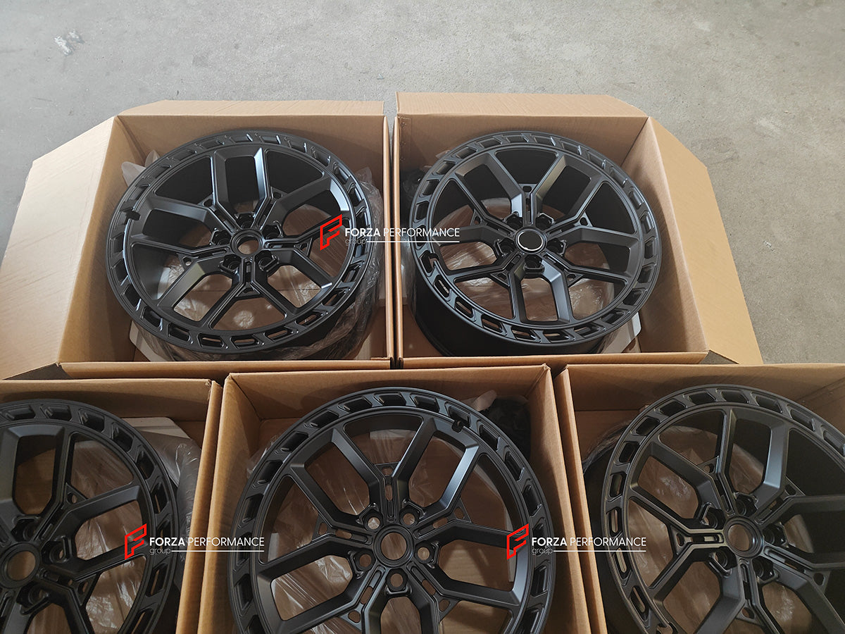 22 INCH FORGED WHEELS RIMS for LAND ROVER DEFENDER L663 2025 custom fit Urban Automotive x Vossen UV X WHEELS