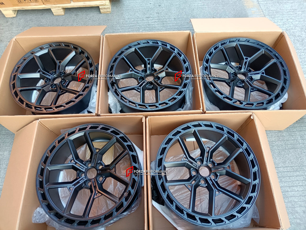 22 INCH FORGED WHEELS RIMS for LAND ROVER DEFENDER L663 2024 custom fit VOSSEN UV-X