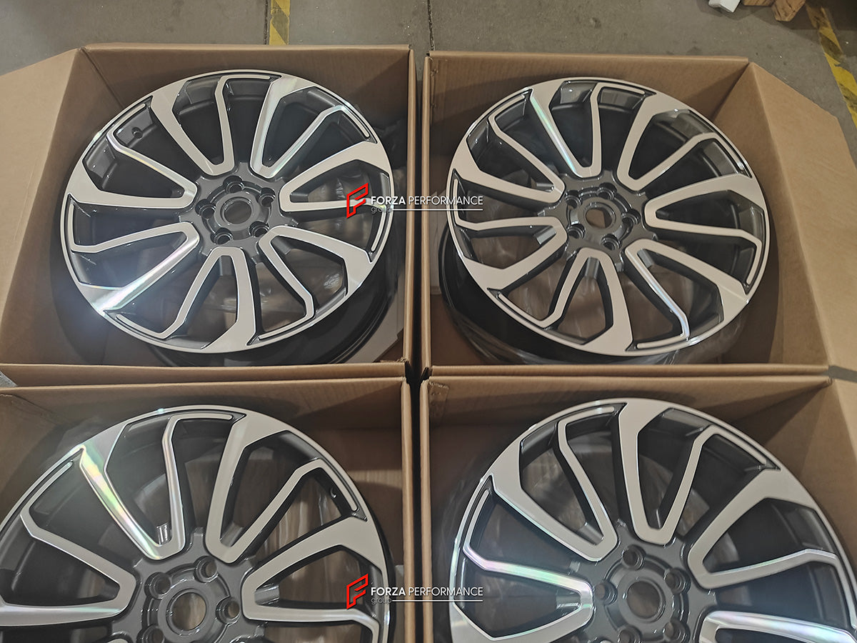 22 INCH FORGED WHEELS RIMS for LAND ROVER RANGE ROVER L405 FACELIFT 2020 custom fit OEM STYLE 7 RANGE ROVER AUTOBIOGRAPHY WHEELS LR039141 722