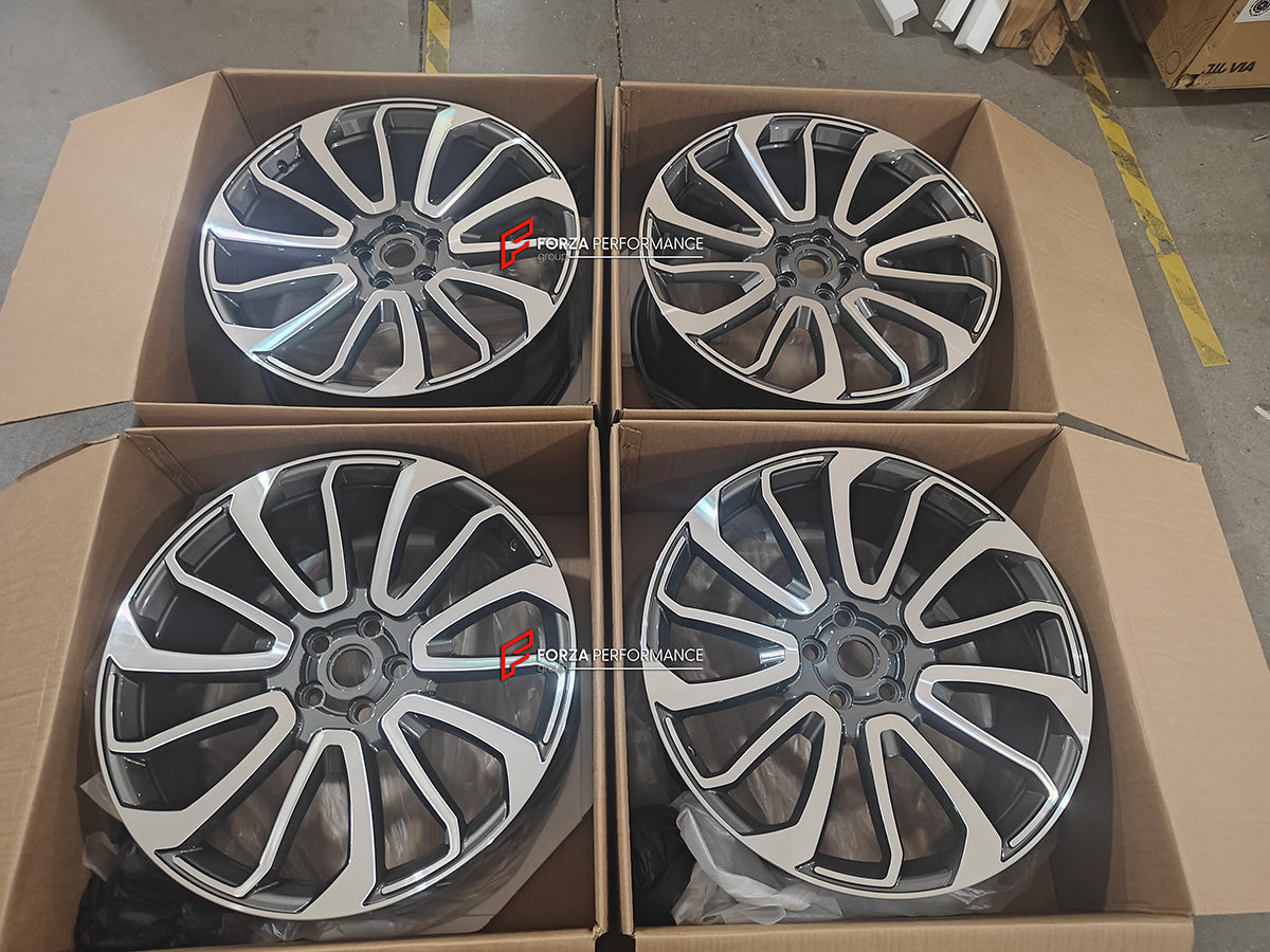 22 INCH FORGED WHEELS RIMS for LAND ROVER RANGE ROVER L405 FACELIFT 2020 custom fit OEM STYLE 7 RANGE ROVER AUTOBIOGRAPHY WHEELS LR039141 722