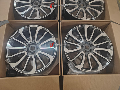 22 INCH FORGED WHEELS RIMS for LAND ROVER RANGE ROVER L405 FACELIFT 2020 custom fit OEM STYLE 7 RANGE ROVER AUTOBIOGRAPHY WHEELS LR039141 722