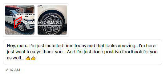 22 INCH FORGED WHEELS RIMS for LAND ROVER RANGE ROVER L405 FACELIFT