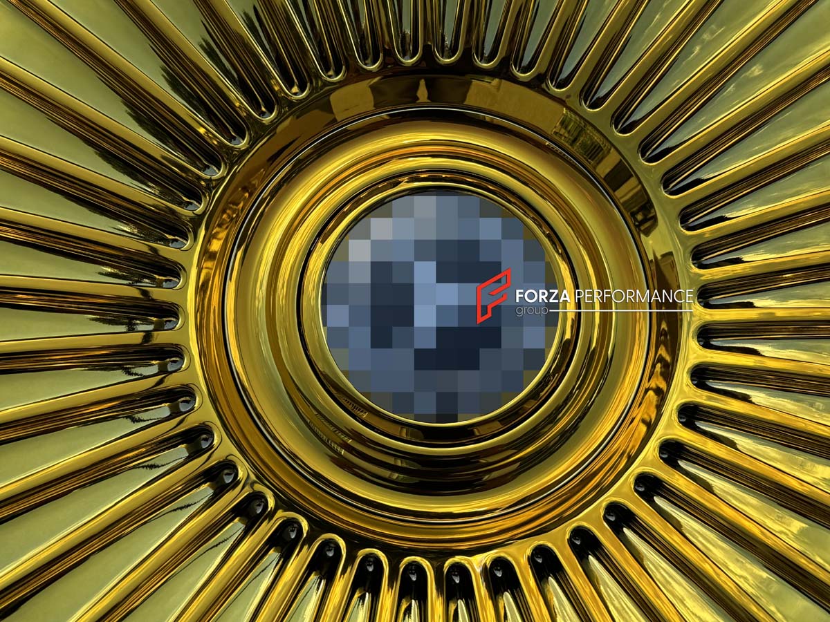 22 INCH FORGED WHEELS RIMS for MERCEDES BENZ AMG GT63 4 DOOR X290 2019 custom fit STERNTHAL ST LUXURY 24K EDITION WHEELS