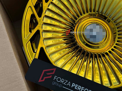 22 INCH FORGED WHEELS RIMS for MERCEDES BENZ AMG GT63 4 DOOR X290 2019 custom fit STERNTHAL ST LUXURY 24K EDITION WHEELS