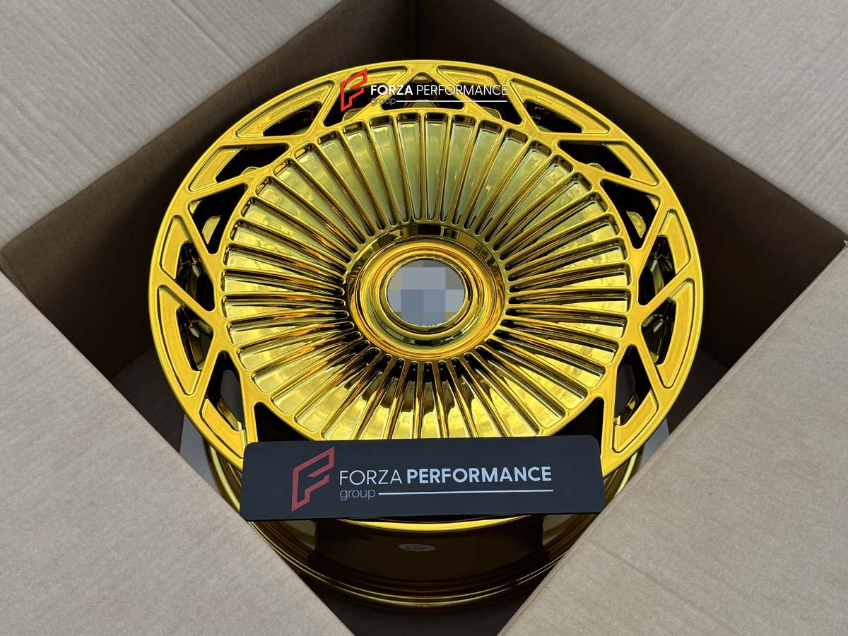 22 INCH FORGED WHEELS RIMS for MERCEDES BENZ AMG GT63 4 DOOR X290 2019 custom fit STERNTHAL ST LUXURY 24K EDITION WHEELS