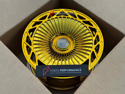 22 INCH FORGED WHEELS RIMS for MERCEDES BENZ AMG GT63 4 DOOR X290 2019 custom fit STERNTHAL ST LUXURY 24K EDITION WHEELS