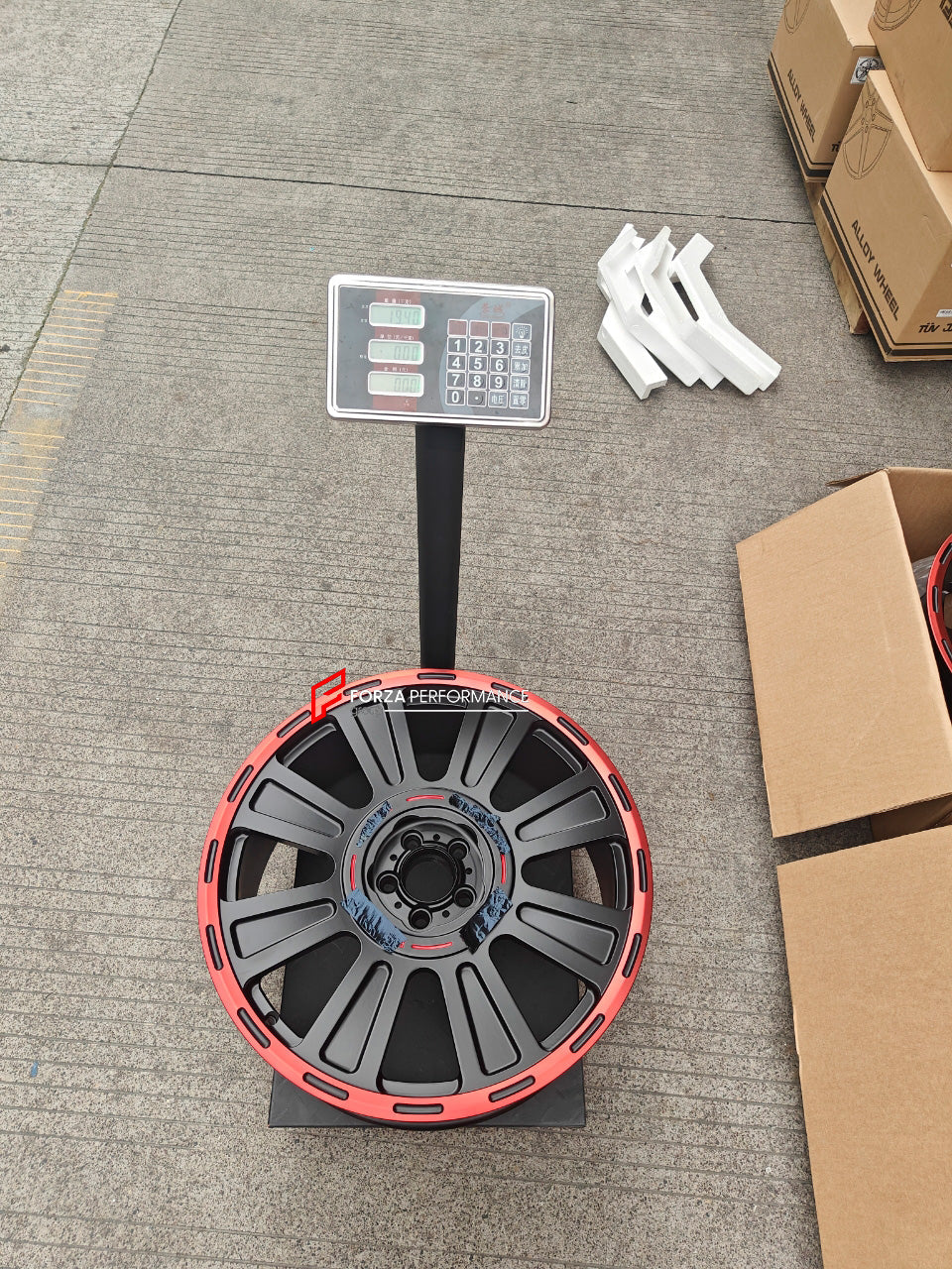 22 INCH FORGED WHEELS RIMS for MERCEDES-BENZ EQE 500 SUV X294 2023 custom fit MONOBLOCK HD WHEELS