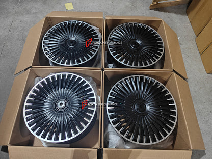 22 INCH FORGED WHEELS RIMS for MERCEDES BENZ EQS SUV X296 2024 custom fit OEM EQE 43 53 AMG A2954013100 A2954013200