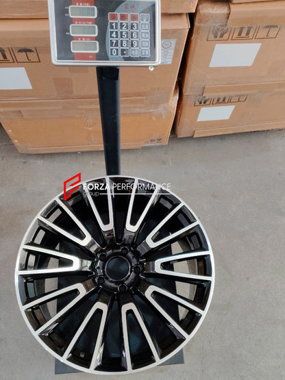22 INCH FORGED WHEELS RIMS for MERCEDES-BENZ G-CLASS G550 W463A W464 2022 custom fit W465 OEM WHEELS 10 double spokes black A4654011000