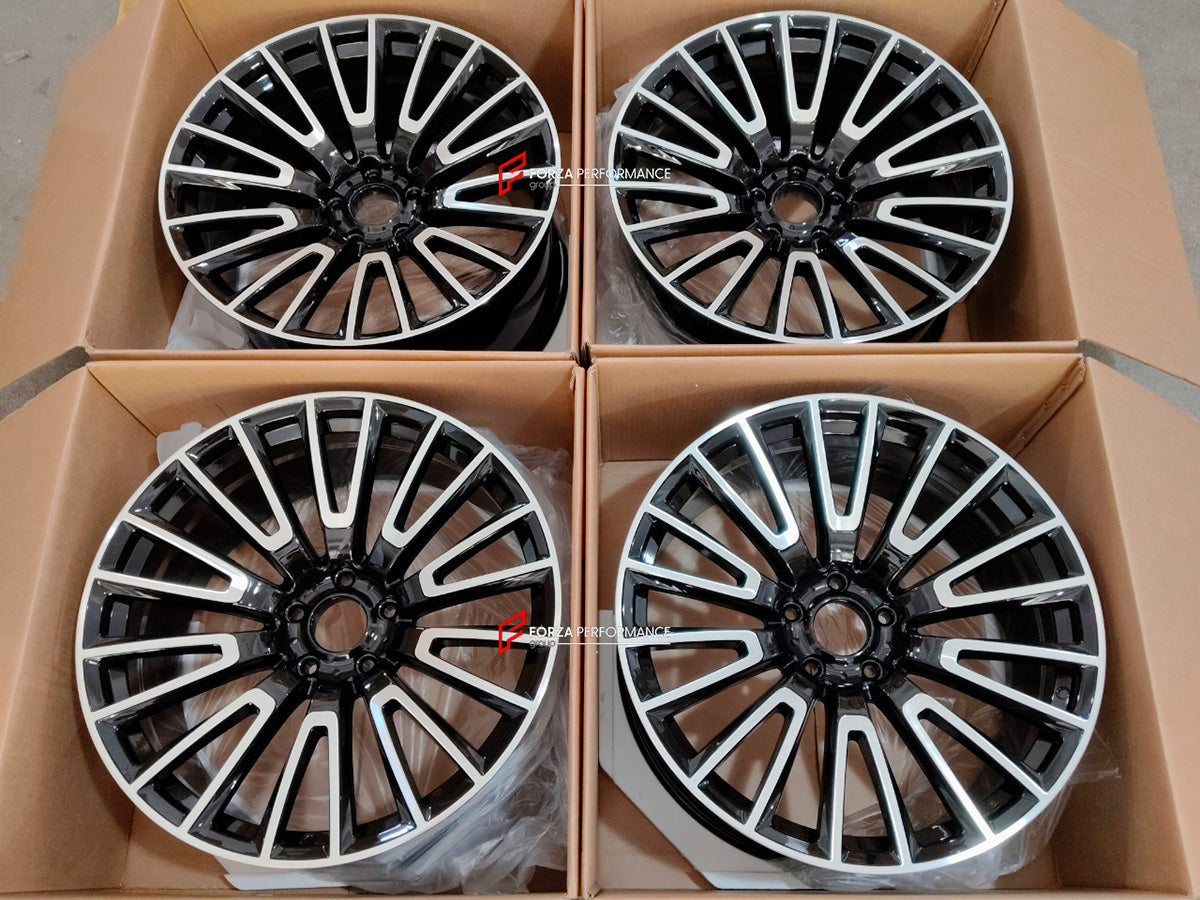 22 INCH FORGED WHEELS RIMS for MERCEDES-BENZ G-CLASS G550 W463A W464 2022 custom fit W465 OEM WHEELS 10 double spokes black A4654011000
