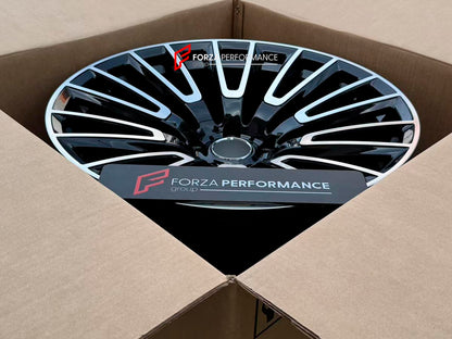 22 INCH FORGED WHEELS RIMS for MERCEDES-BENZ G-CLASS G550 W463A W464 2022 custom fit W465 OEM WHEELS 10 double spokes black A4654011000