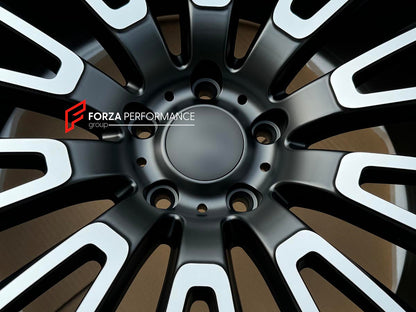 22 INCH FORGED WHEELS RIMS for MERCEDES BENZ G CLASS G63 2025 custom fit OEM 10 double spokes black A4654011000