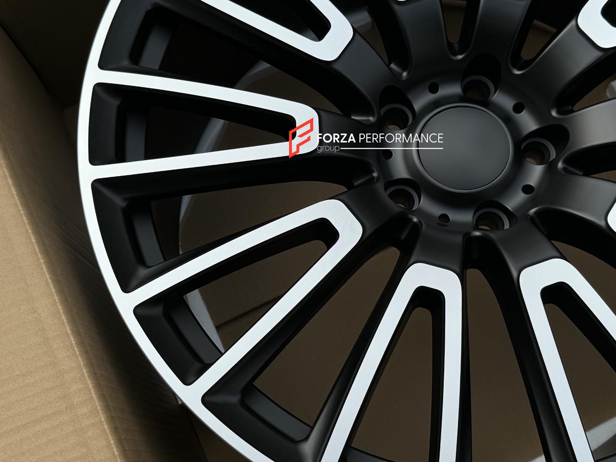 22 INCH FORGED WHEELS RIMS for MERCEDES BENZ G CLASS G63 2025 custom fit OEM 10 double spokes black A4654011000