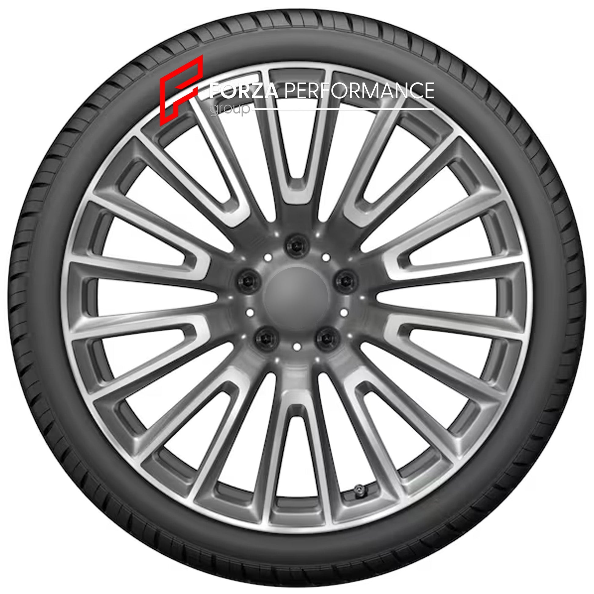 22 INCH FORGED WHEELS RIMS for MERCEDES BENZ G CLASS G63 AMG G550 W465 2025 custom fit OEM 10 double spokes titan grey