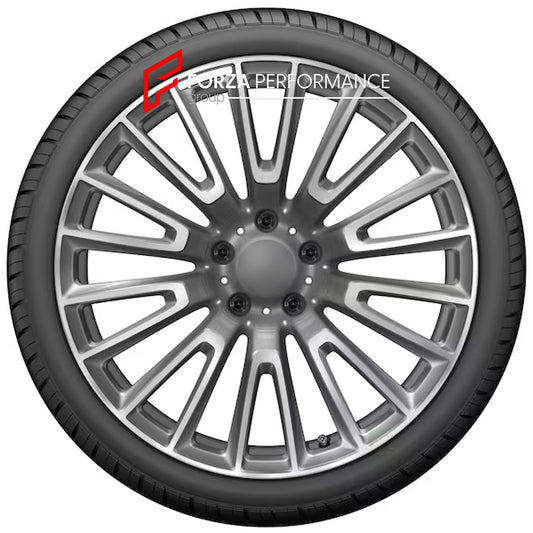 22 INCH FORGED WHEELS RIMS for MERCEDES BENZ G CLASS G63 AMG G550 W465 2025 custom fit OEM 10 double spokes titan grey