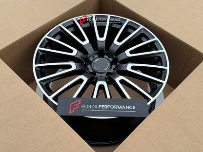 22 INCH FORGED WHEELS RIMS for MERCEDES BENZ G CLASS G63 W465 2025 custom fit W465 OEM WHEELS 10 double spokes black A4654011000