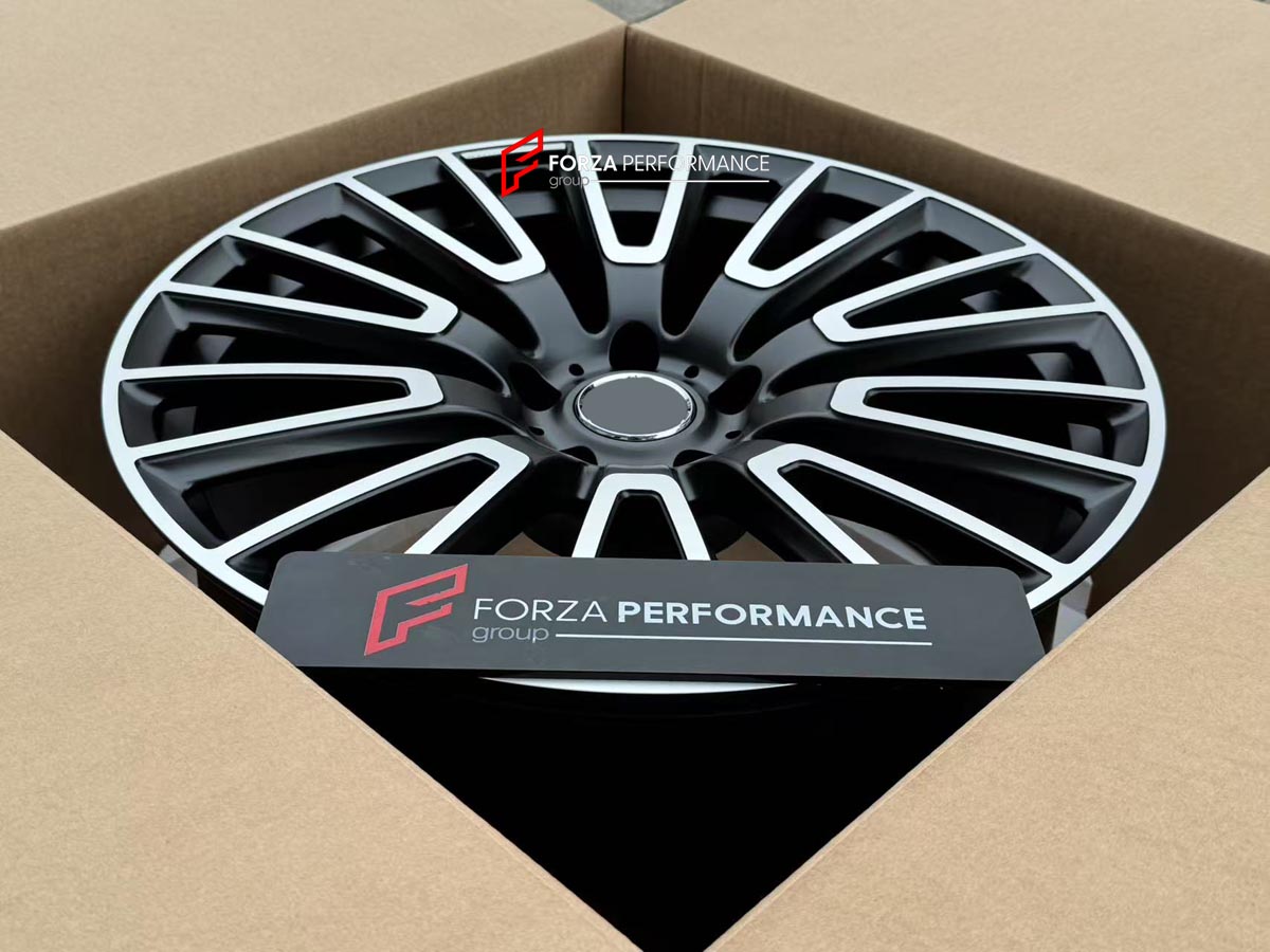22 INCH FORGED WHEELS RIMS for MERCEDES BENZ G CLASS G63 W465 2025 custom fit W465 OEM WHEELS 10 double spokes black A4654011000