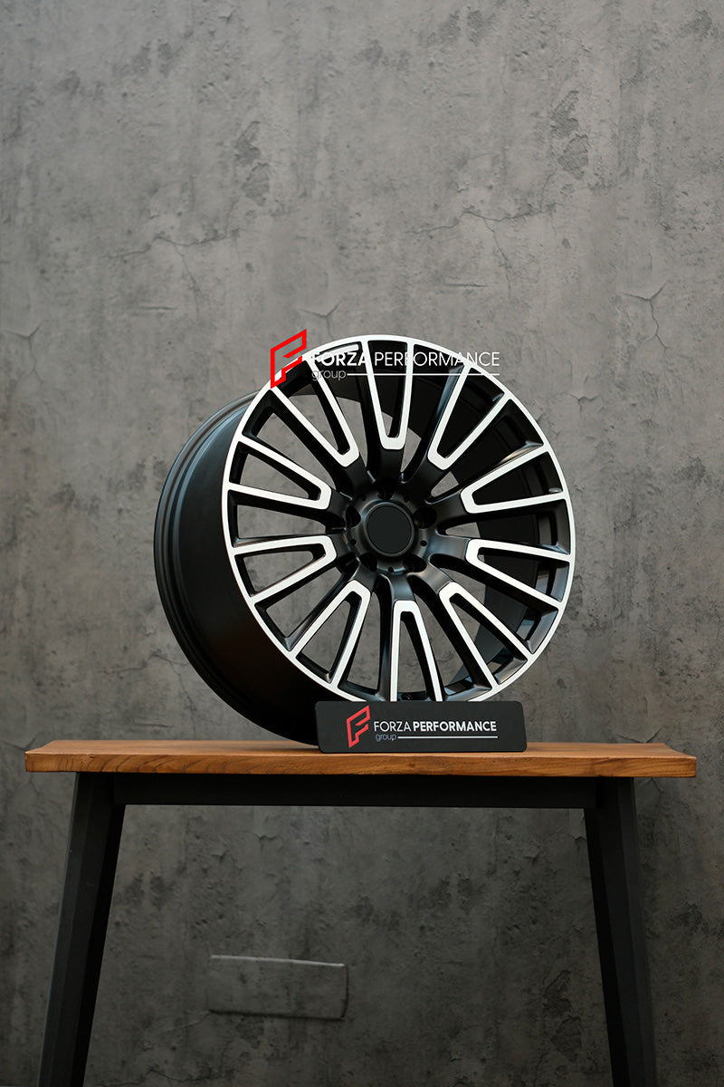 22 INCH FORGED WHEELS RIMS for MERCEDES BENZ G CLASS G63 W465 2025 custom fit W465 OEM WHEELS 10 double spokes black A4654011000