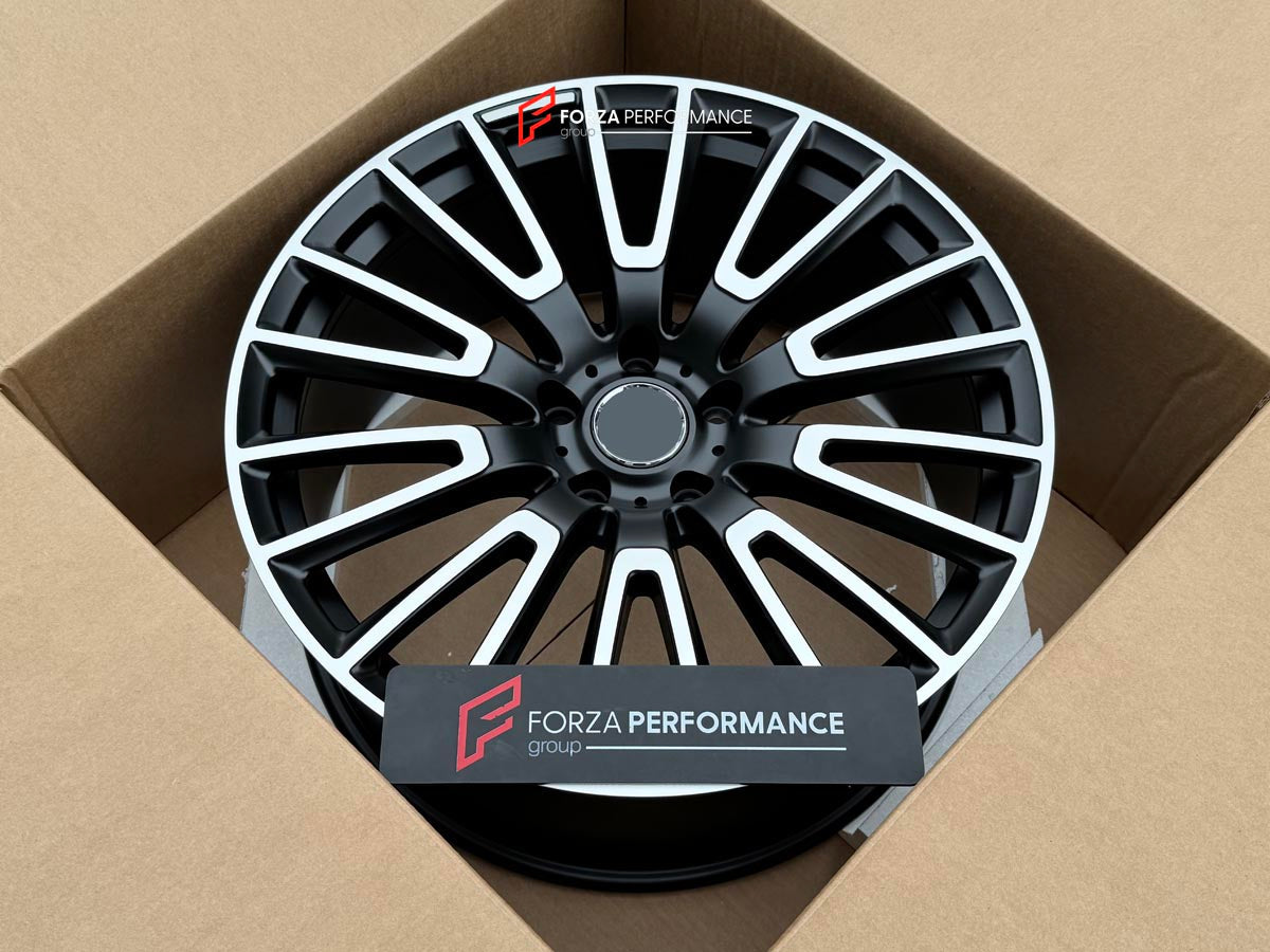 22 INCH FORGED WHEELS RIMS for MERCEDES BENZ G CLASS G63 W465 2025 custom fit W465 OEM WHEELS 10 double spokes black A4654011000