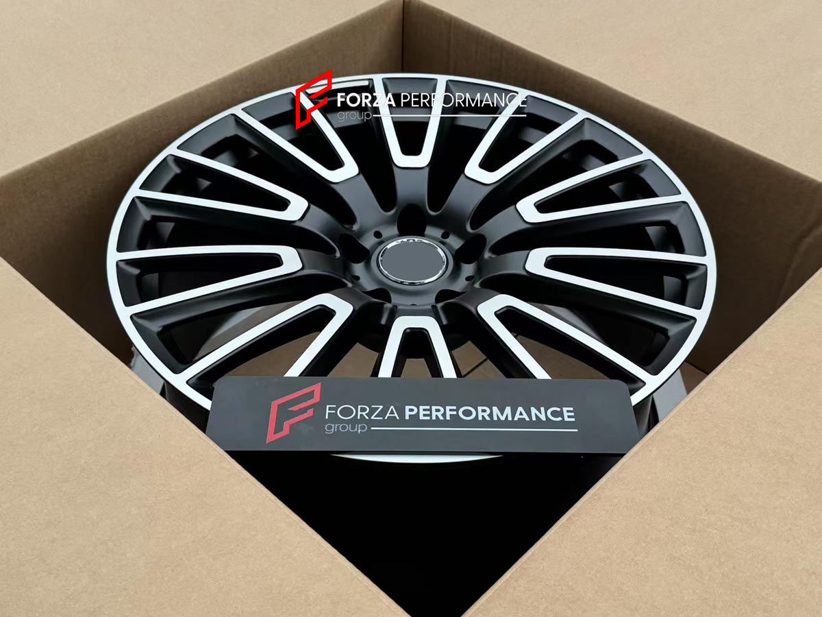 22 INCH FORGED WHEELS RIMS for MERCEDES BENZ G CLASS G63 W465 2025 custom fit W465 OEM WHEELS 10 double spokes black A4654011000