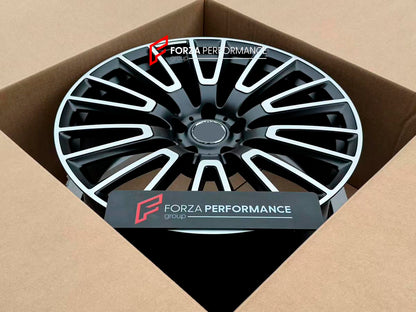 22 INCH FORGED WHEELS RIMS for MERCEDES BENZ G CLASS G63 W465 2025 custom fit W465 OEM WHEELS 10 double spokes black A4654011000