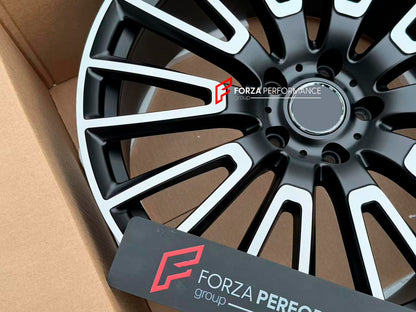 22 INCH FORGED WHEELS RIMS for MERCEDES BENZ G CLASS G63 W465 2025 custom fit W465 OEM WHEELS 10 double spokes black A4654011000