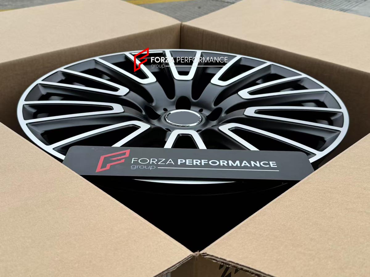 22 INCH FORGED WHEELS RIMS for MERCEDES BENZ G CLASS G63 W465 2025 custom fit W465 OEM WHEELS 10 double spokes black A4654011000