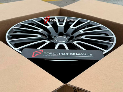 22 INCH FORGED WHEELS RIMS for MERCEDES BENZ G CLASS G63 W465 2025 custom fit W465 OEM WHEELS 10 double spokes black A4654011000