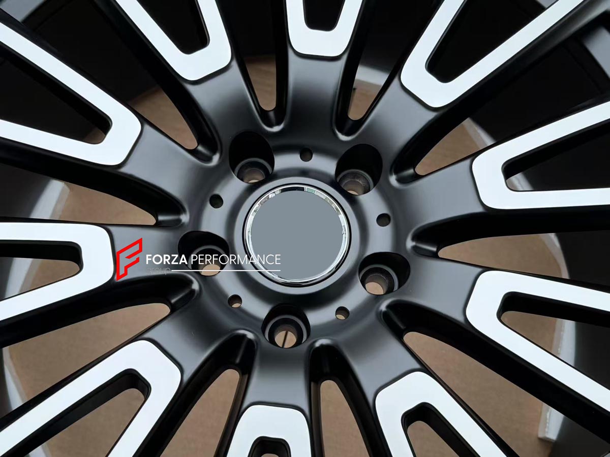 22 INCH FORGED WHEELS RIMS for MERCEDES BENZ G CLASS G63 W465 2025 custom fit W465 OEM WHEELS 10 double spokes black A4654011000