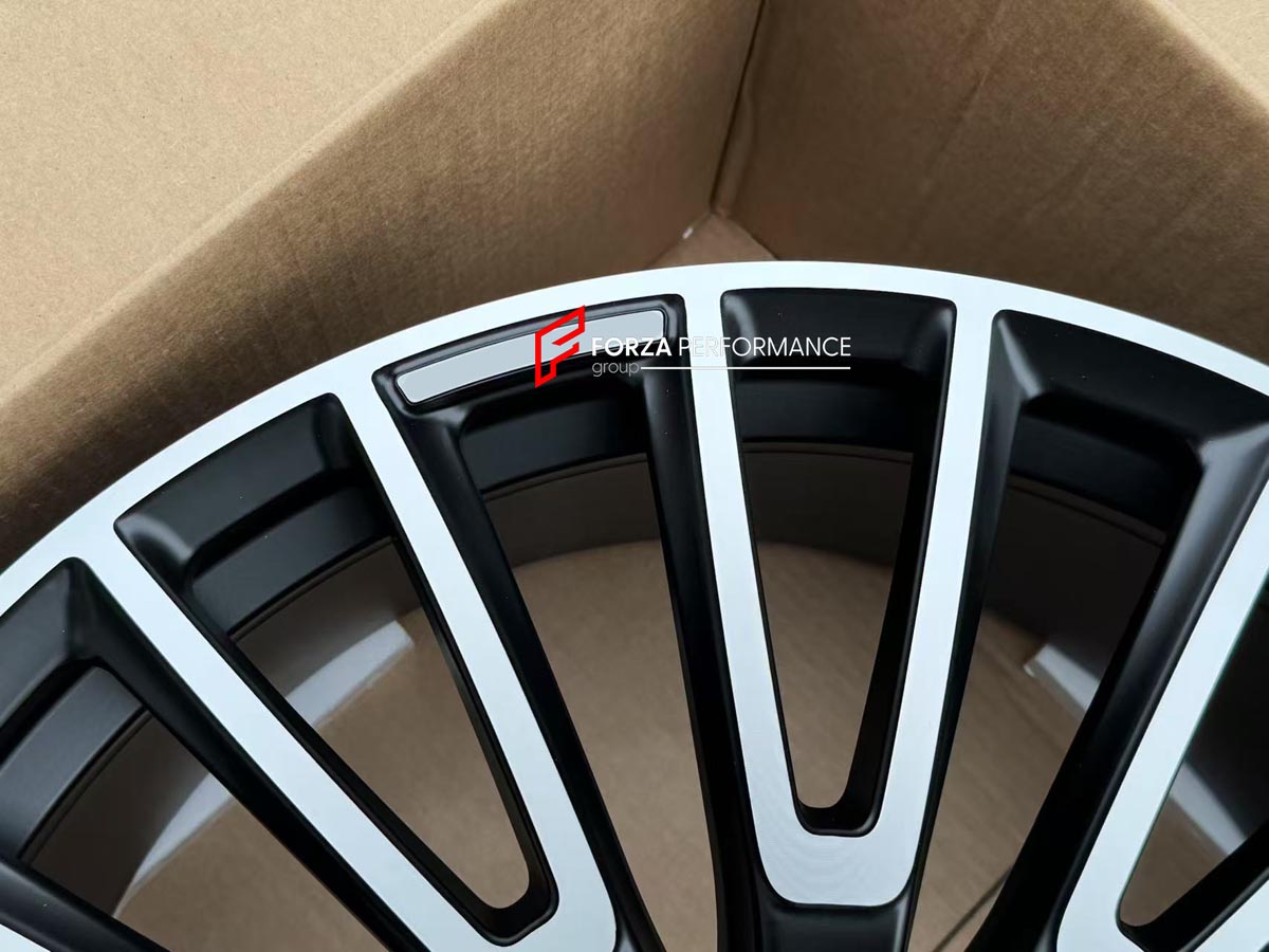 22 INCH FORGED WHEELS RIMS for MERCEDES BENZ G CLASS G63 W465 2025 custom fit W465 OEM WHEELS 10 double spokes black A4654011000