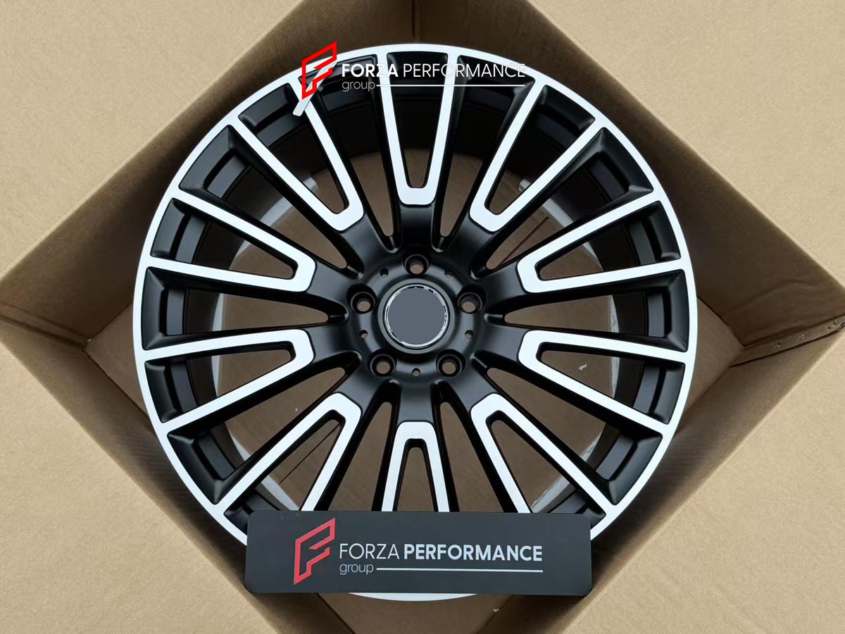 22 INCH FORGED WHEELS RIMS for MERCEDES BENZ G CLASS G63 W465 2025 custom fit W465 OEM WHEELS 10 double spokes black A4654011000