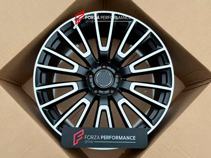 22 INCH FORGED WHEELS RIMS for MERCEDES BENZ G CLASS G63 W465 2025 custom fit W465 OEM WHEELS 10 double spokes black A4654011000