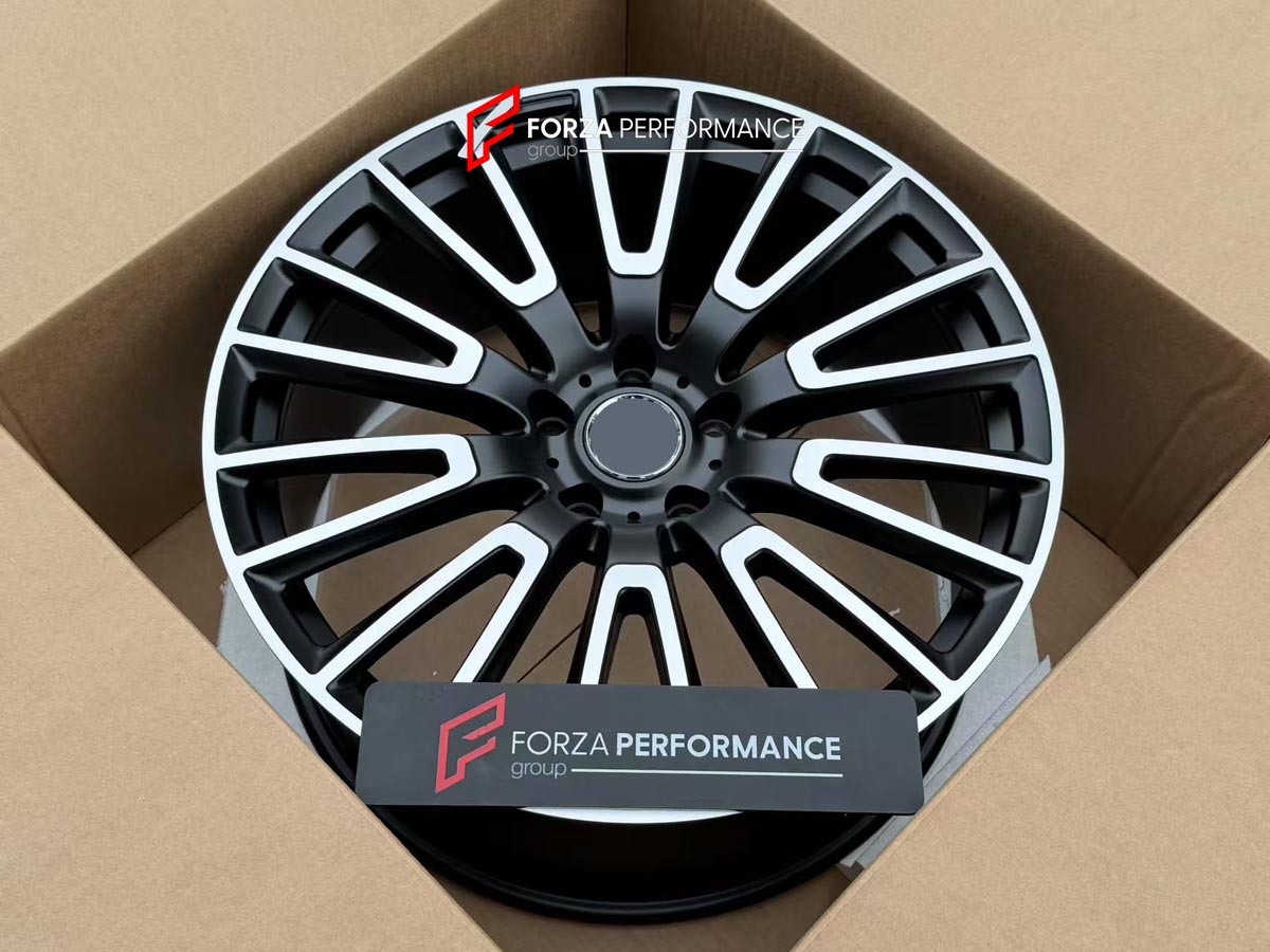 22 INCH FORGED WHEELS RIMS for MERCEDES BENZ G CLASS G63 W465 2025 custom fit W465 OEM WHEELS 10 double spokes black A4654011000