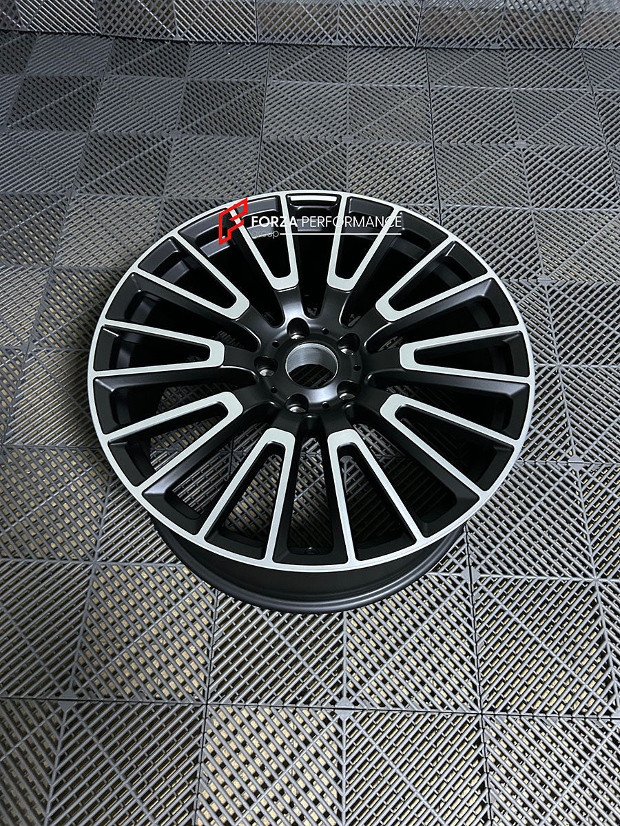 22 INCH FORGED WHEELS RIMS for MERCEDES BENZ G CLASS G63 W465 2025 custom fit W465 OEM WHEELS 10 double spokes black A4654011000