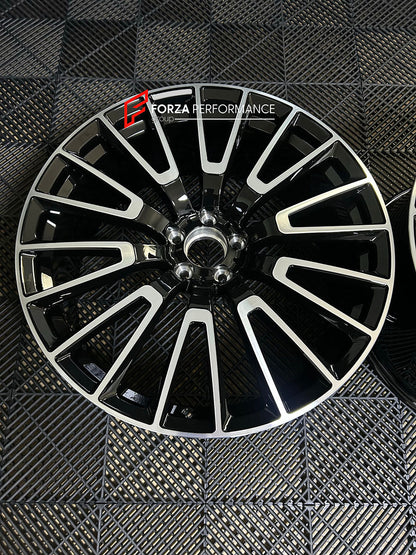 22 INCH FORGED WHEELS RIMS for MERCEDES-BENZ GLE COUPE C167 2022 custom fit W465 OEM WHEELS 10 double spokes black A4654011000