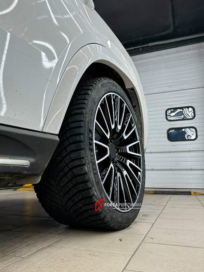 22 INCH FORGED WHEELS RIMS for MERCEDES-BENZ GLE COUPE C167 2022 custom fit W465 OEM WHEELS 10 double spokes black A4654011000