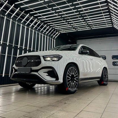 22 INCH FORGED WHEELS RIMS for MERCEDES-BENZ GLE COUPE C167 2022 custom fit W465 OEM WHEELS 10 double spokes black A4654011000