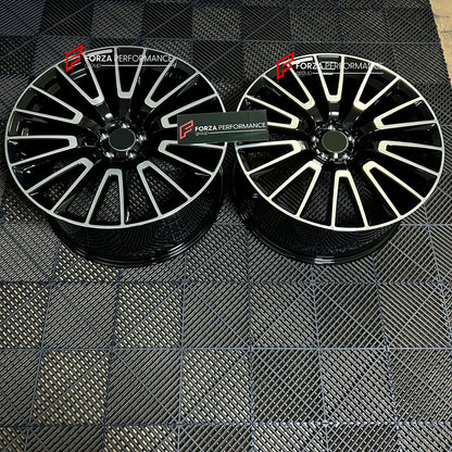 22 INCH FORGED WHEELS RIMS for MERCEDES-BENZ GLE COUPE C167 2022 custom fit W465 OEM WHEELS 10 double spokes black A4654011000