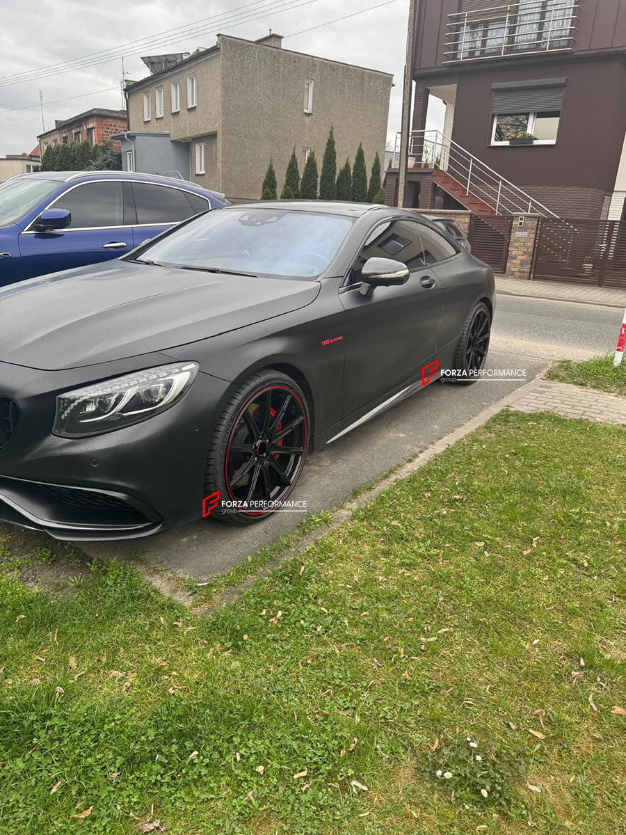 22 INCH FORGED WHEELS RIMS for MERCEDES-BENZ S-CLASS C217 S63 AMG 2017 custom fit MONOBLOCK Z