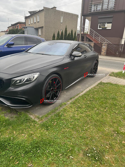 22 INCH FORGED WHEELS RIMS for MERCEDES-BENZ S-CLASS C217 S63 AMG 2017 custom fit MONOBLOCK Z