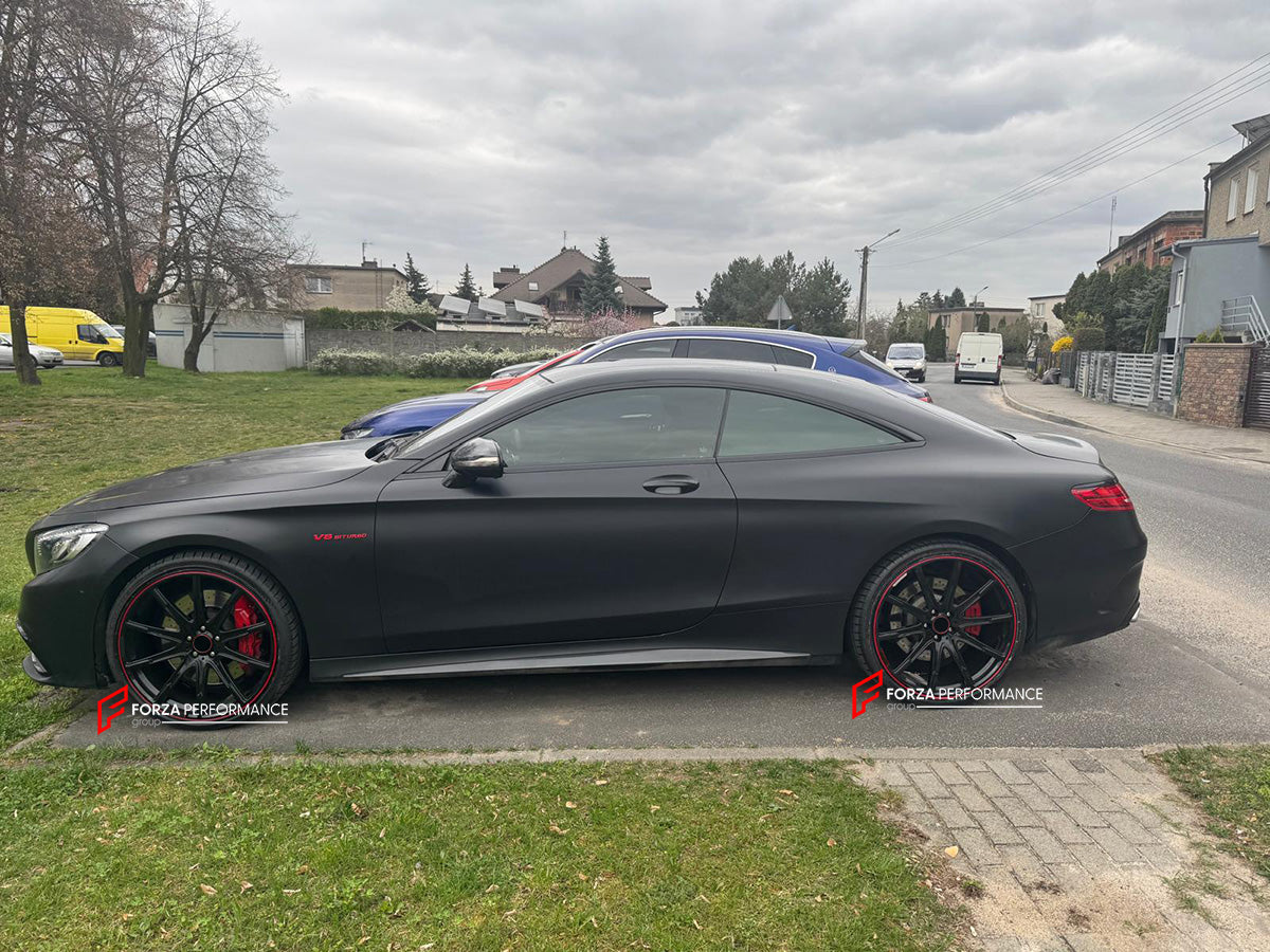 22 INCH FORGED WHEELS RIMS for MERCEDES-BENZ S-CLASS C217 S63 AMG 2017 custom fit MONOBLOCK Z