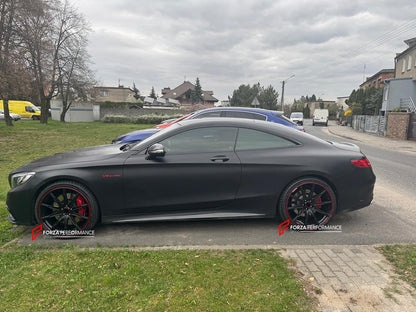 22 INCH FORGED WHEELS RIMS for MERCEDES-BENZ S-CLASS C217 S63 AMG 2017 custom fit MONOBLOCK Z