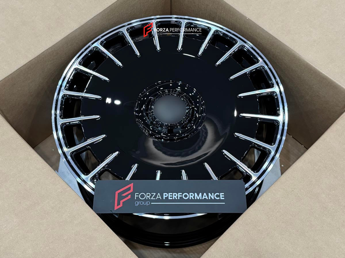 22 INCH FORGED WHEELS RIMS for MERCEDES BENZ S-CLASS W223 S63 AMG E PERFORMANCE custom fit MONOBLOCK ZMv