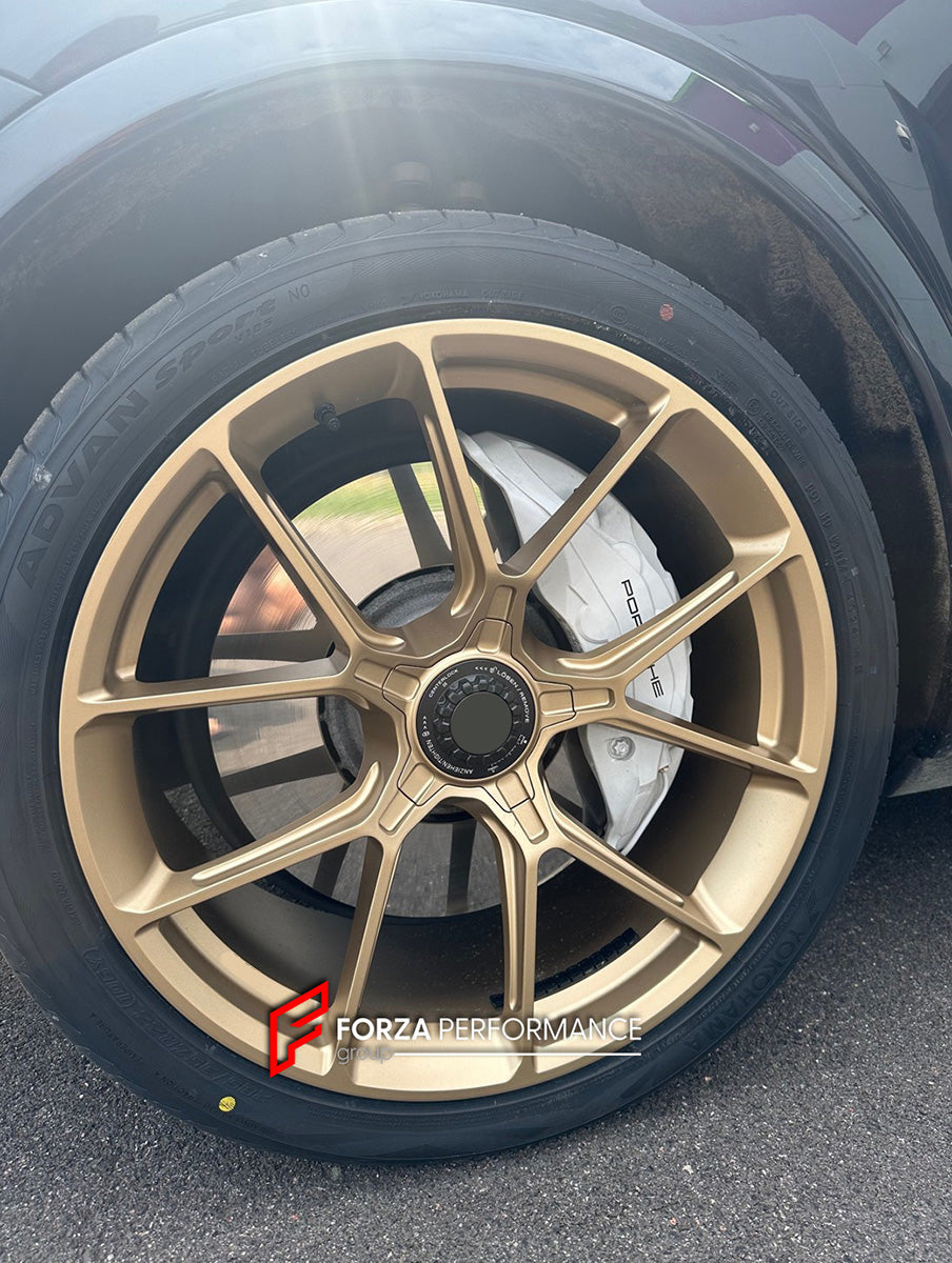 22 INCH FORGED WHEELS RIMS for PORSCHE CAYENNE TURBO SUV 9YO 2019 custom fit OEM GT3 STYLE