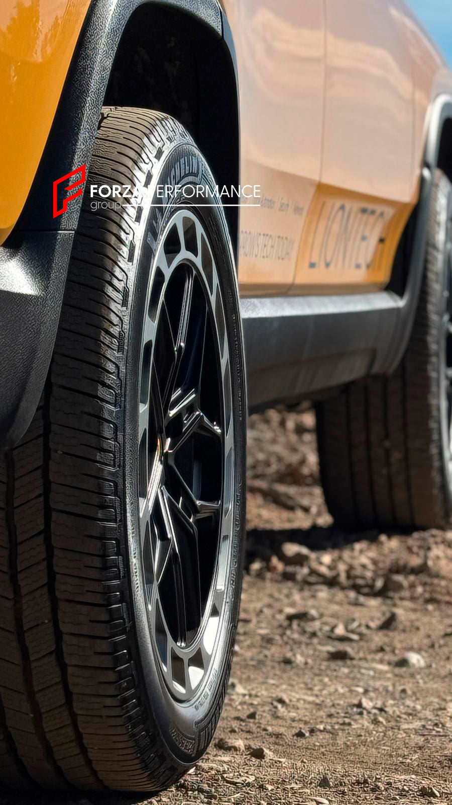 VOSSEN LC3-01 STYLE 22 INCH FORGED WHEELS RIMS for RIVIAN R1S 2023